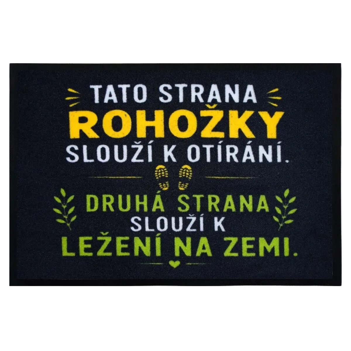 Mercury Flooring, Rohožka Slouží 40x60 cm, 40x60, černá