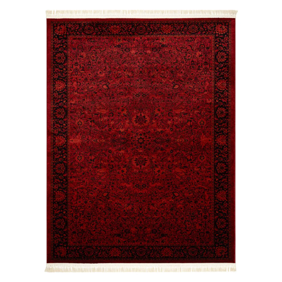Dywany Łuszczów, Kusový koberec Orient 5125 vínový, 100x200, červená, kancelář