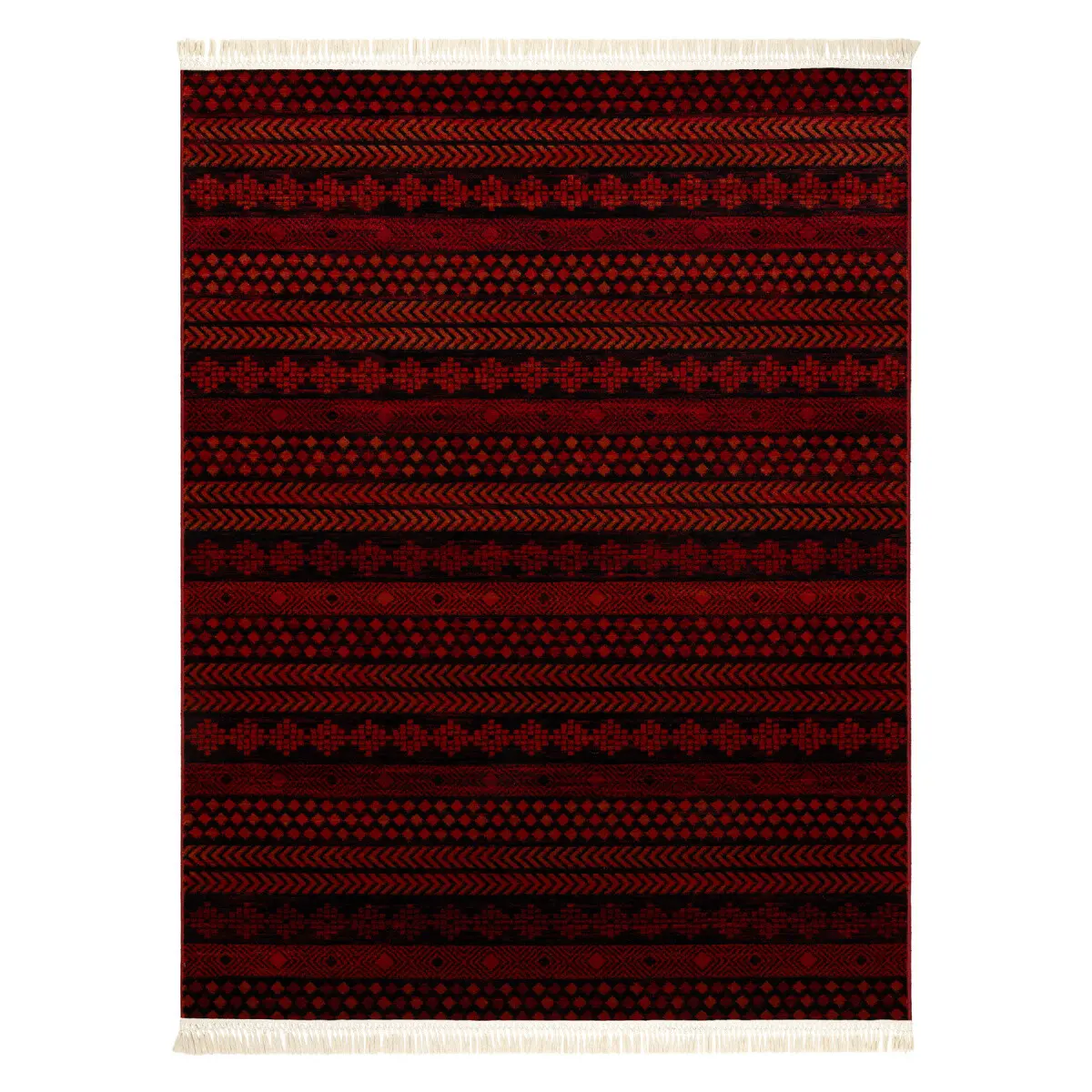 Dywany Łuszczów, Kusový koberec Orient 5132 vínový, 100x200, červená, kancelář