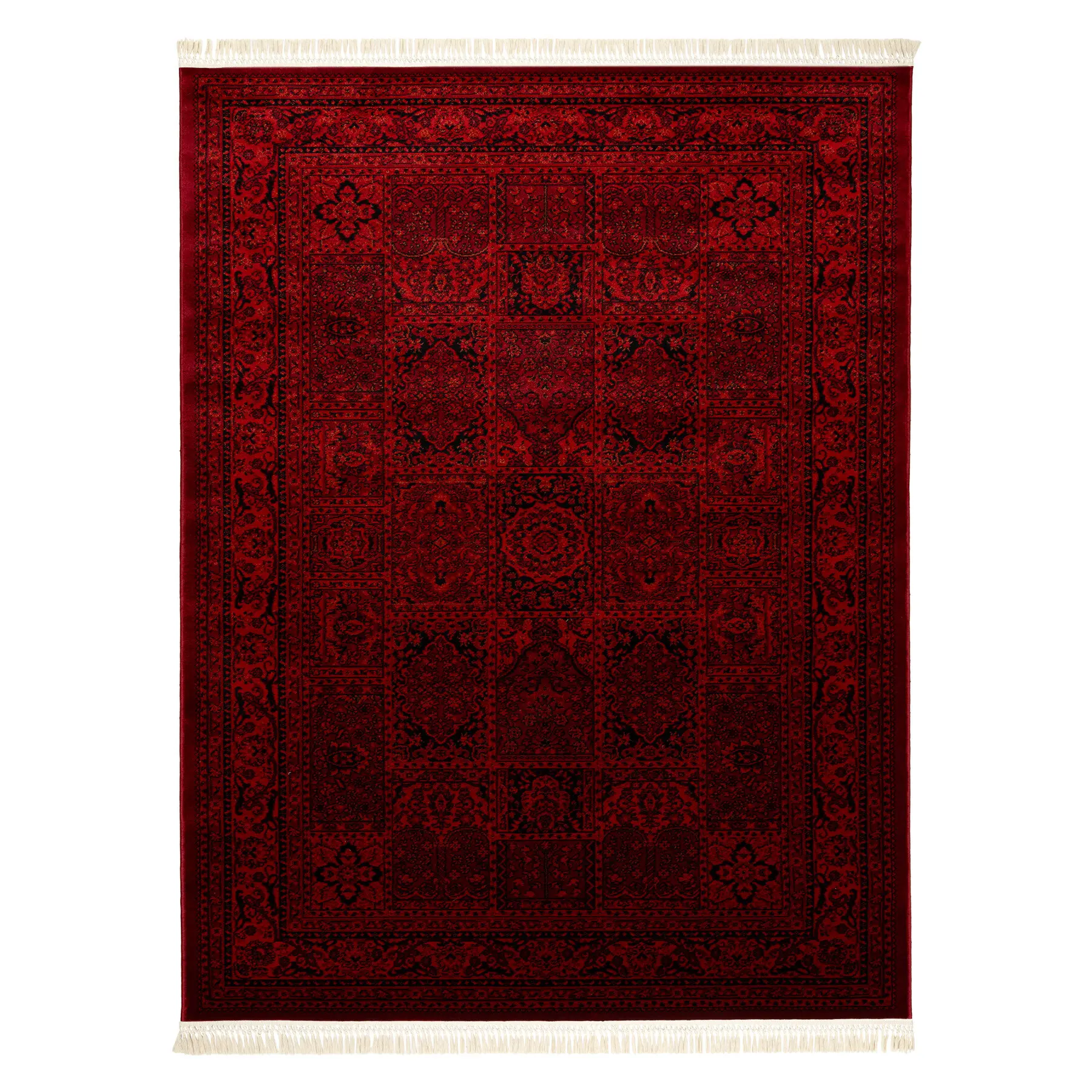 Dywany Łuszczów, Kusový koberec Orient 5365 vínový, 200x290, červená, kancelář