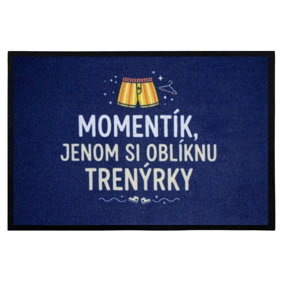 Mercury Flooring, Trenýrková rohožka 40x60 cm - na ven i na doma, 40x60, modrá