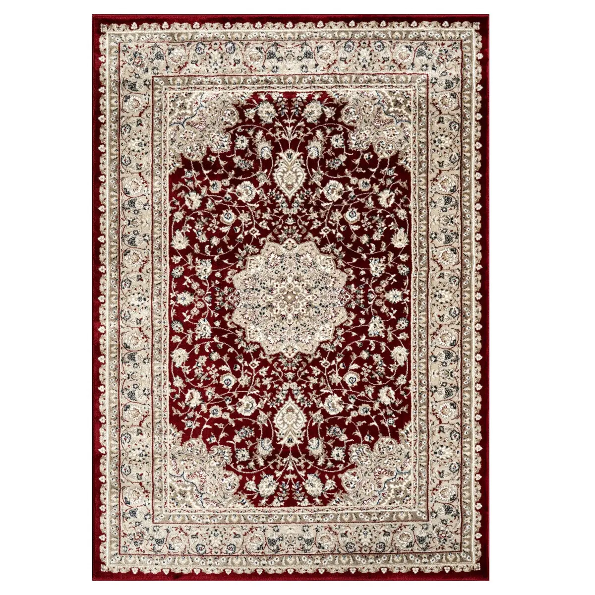 Angel Carpet, Kusový koberec Sultan 12 Red, 160x230, červená, kancelář