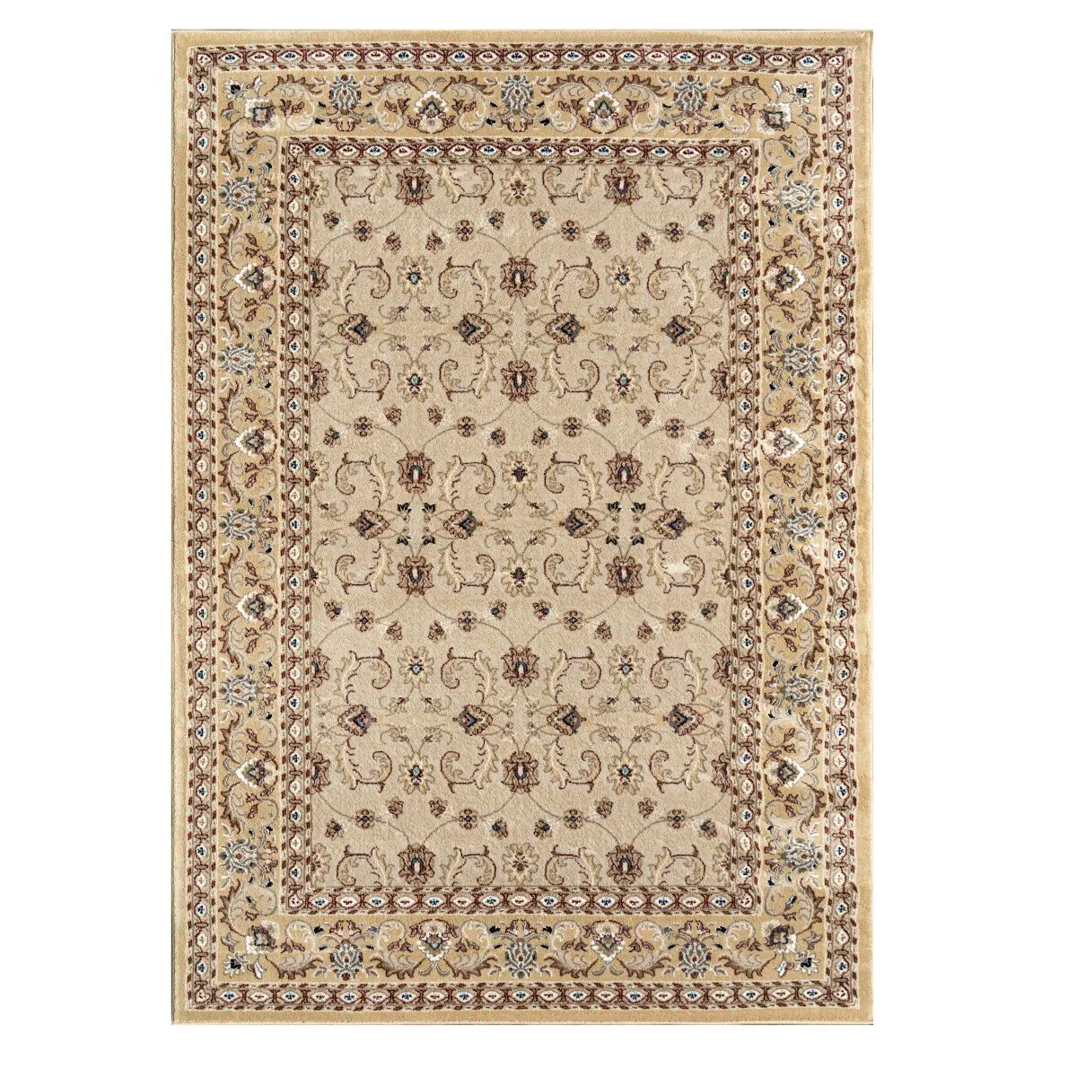 Angel Carpet, Kusový koberec Sultan 26 Beige, 120x170, béžová, kancelář