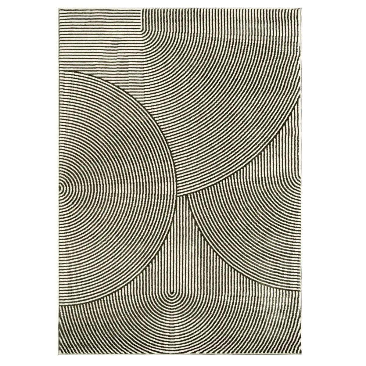 Angel Carpet, Kusový koberec Zafiro 25 Green, 160x230, zelená, kancelář
