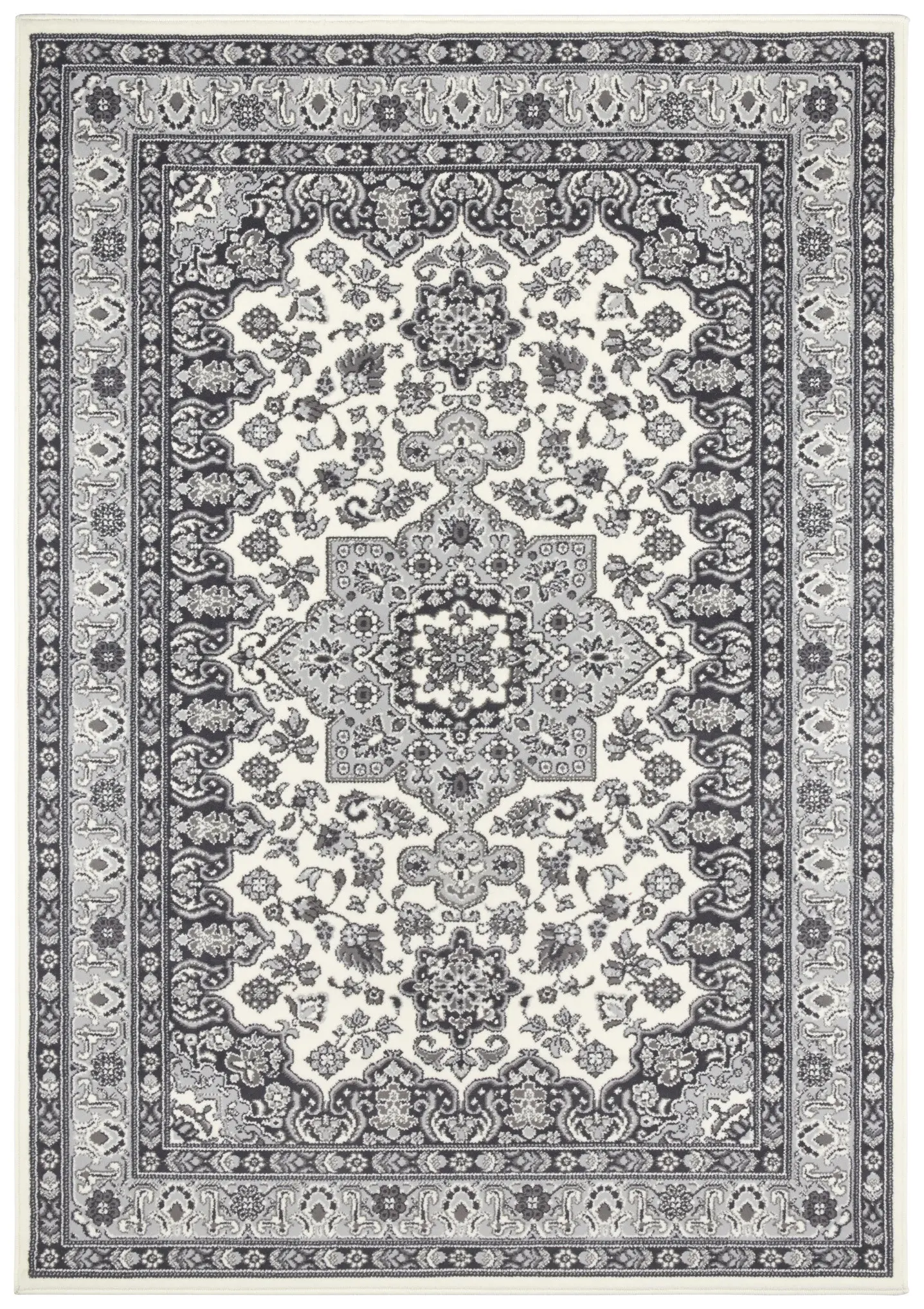 Hanse Home, AKCE: 80x150 cm Kusový koberec Mirkan 104107 Grey, šedá, chodba / předsíň