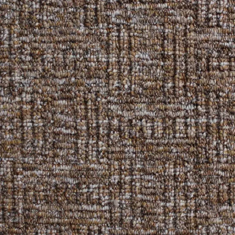 Spoltex, AKCE: 310x550 cm Kusový koberec Optik 15 Hnědý - obšitý ze všech stran, šíře, hnědá, filc, chodba / předsíň