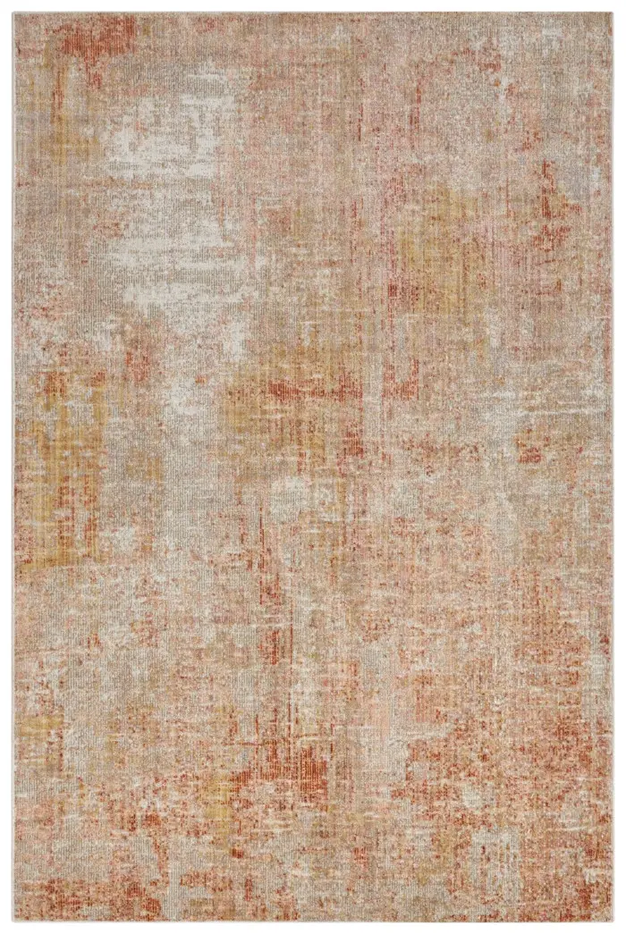 Hanse Home, AKCE: 160x235 cm Kusový koberec Cairo 105585 Gizeh Cream Red – na ven i na doma, oranžová, chodba / předsíň