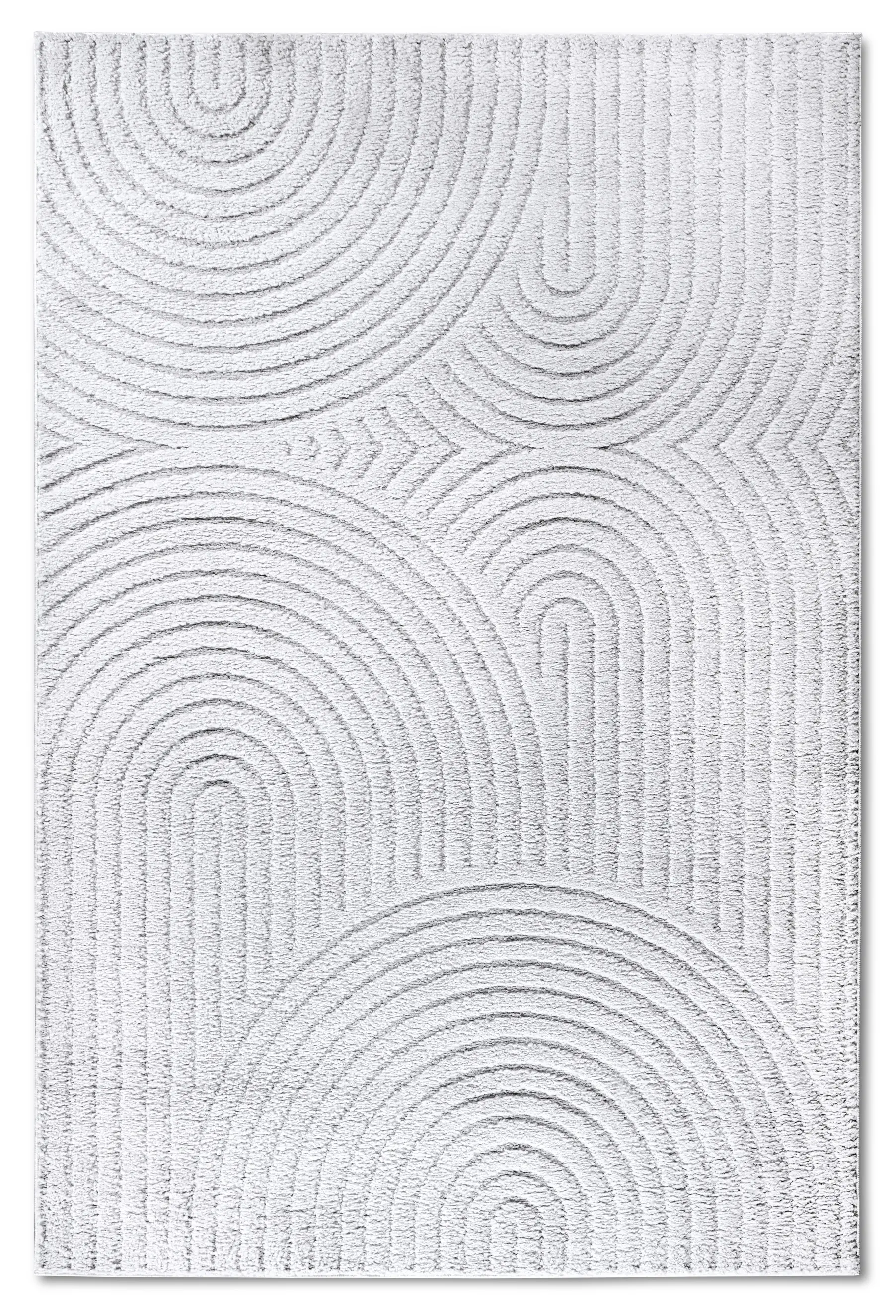 ELLE Decoration, AKCE: 80x120 cm Kusový koberec New York 106203 White, bílá, chodba / předsíň