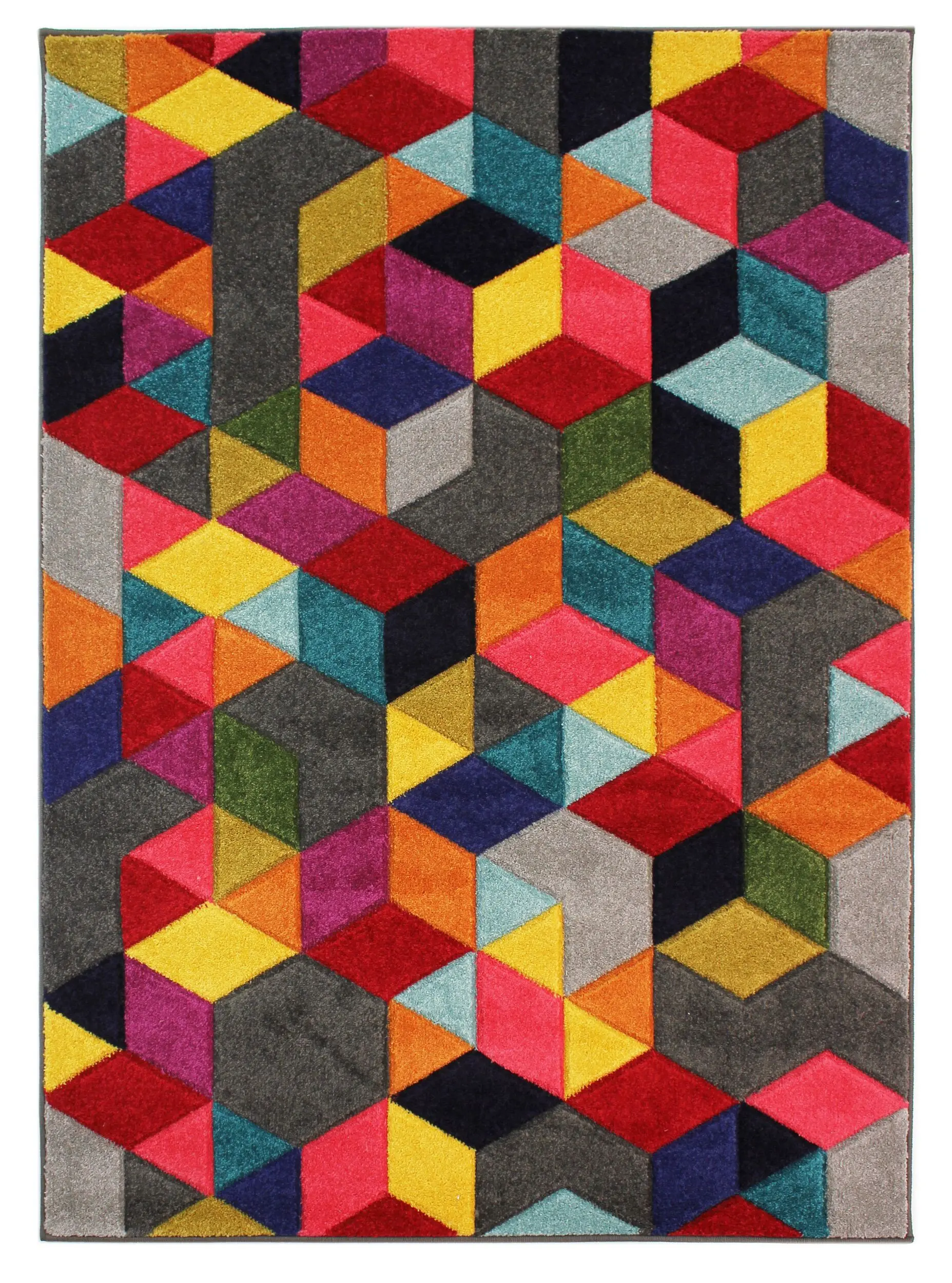 Flair Rugs, AKCE: 80x150 cm Kusový koberec Spectrum Dynamic Multi, vícebarevná, ložnice