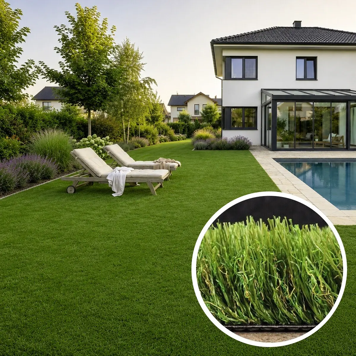 Artificial grass specialists, AKCE: 300x400 cm Umělá tráva Princess, zelená, exteriér