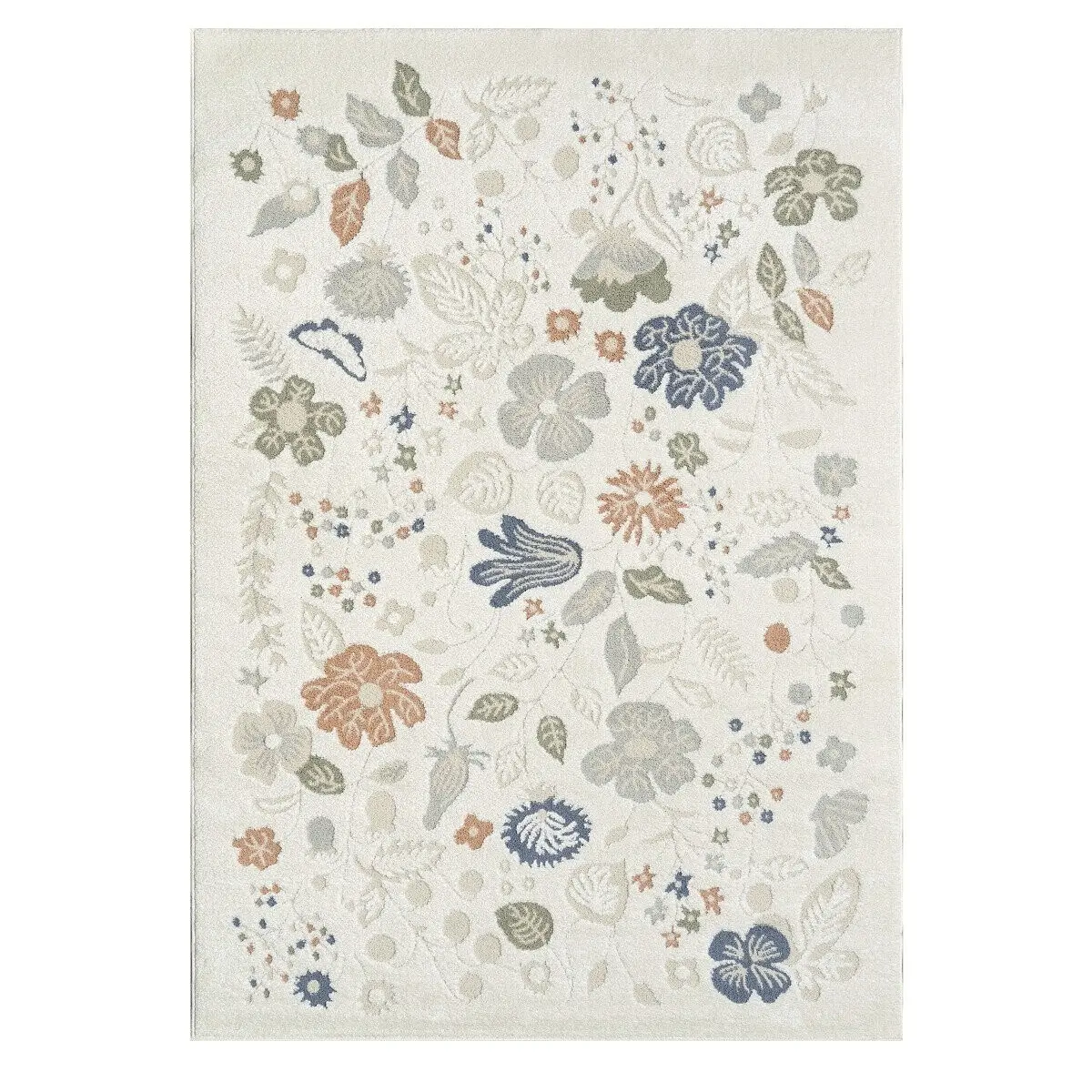 Angel Carpet, Kusový koberec Aurora 25 Cream, 80x150, bílá, kancelář