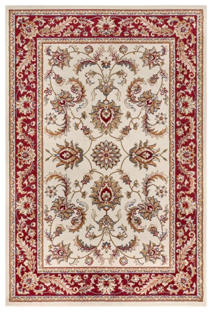 Hanse Home, AKCE: 120x170 cm Kusový koberec Luxor 105643 Reni Cream Red, červená, ložnice