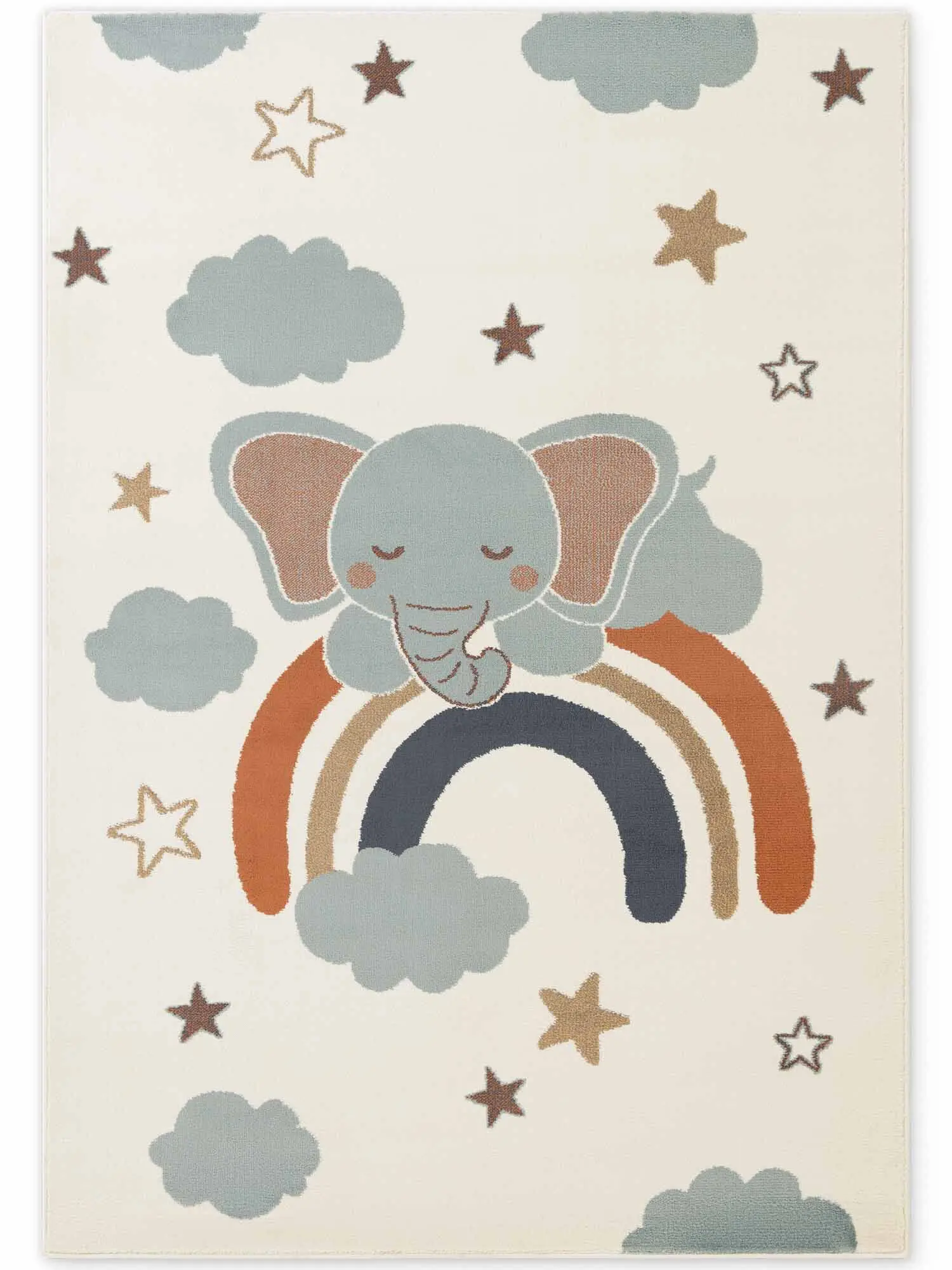 Hanse Home, Dětský koberec Adventures 106430 Cream Multicolor, 200x290, vícebarevná, dětský pokoj