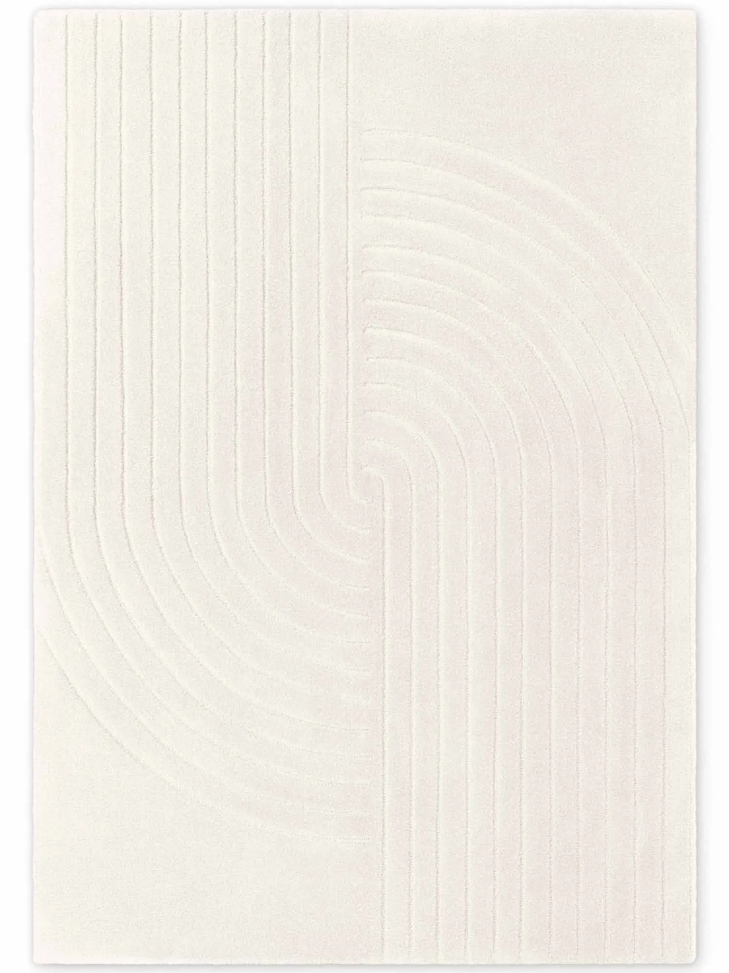 Vikosa, Kusový koberec Vikosa Arcura 106269 Cream White, 160x230, bílá, ložnice