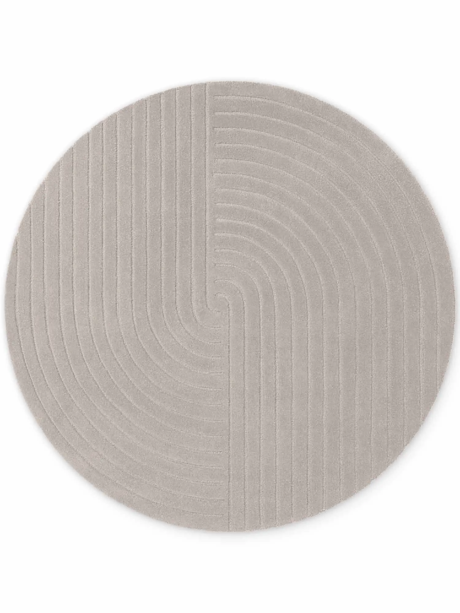 Vikosa, Kusový koberec Vikosa Arcura 106270 Light Grey kruh, 150x150 (průměr) kruh, šedá, ložnice