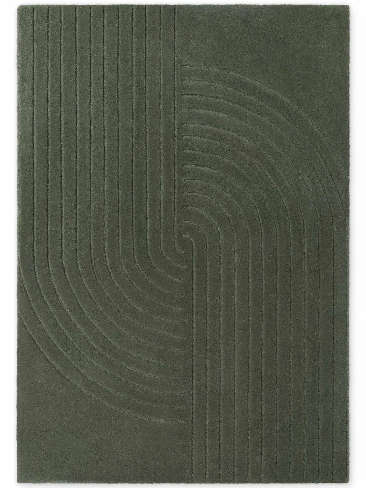 Vikosa, Kusový koberec Vikosa Arcura 106271 Dark Green, 160x230, zelená, ložnice