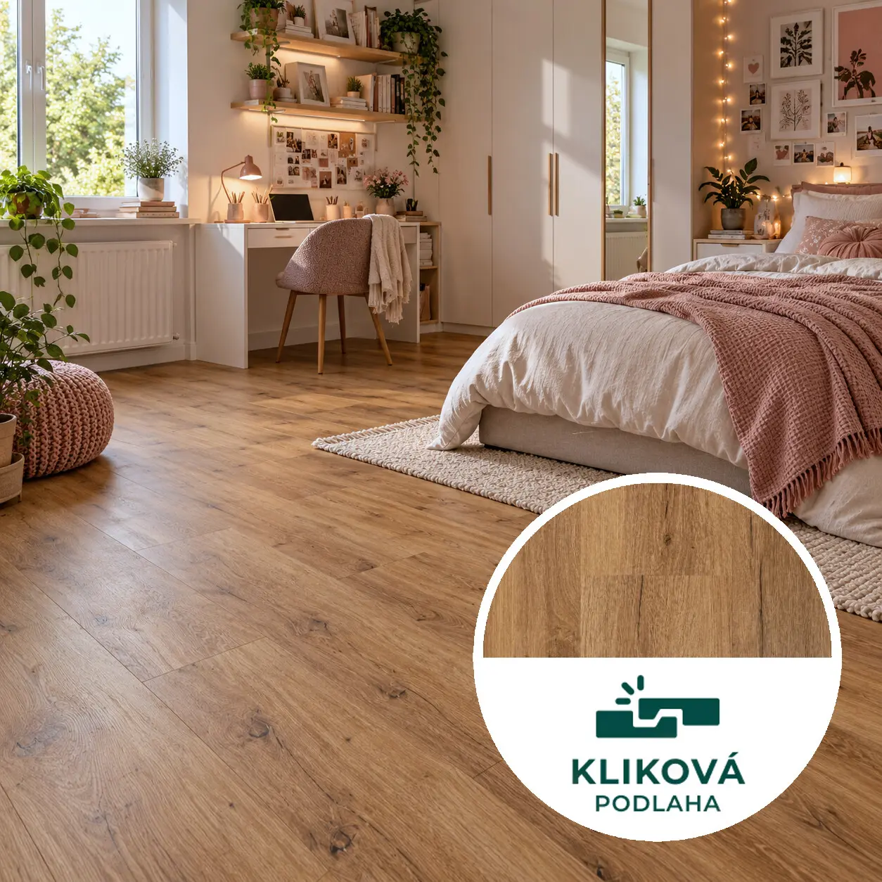 Egibi Podlaha SPC RIGID 4,5/0,2 Green Line Barva: DUB NATURA