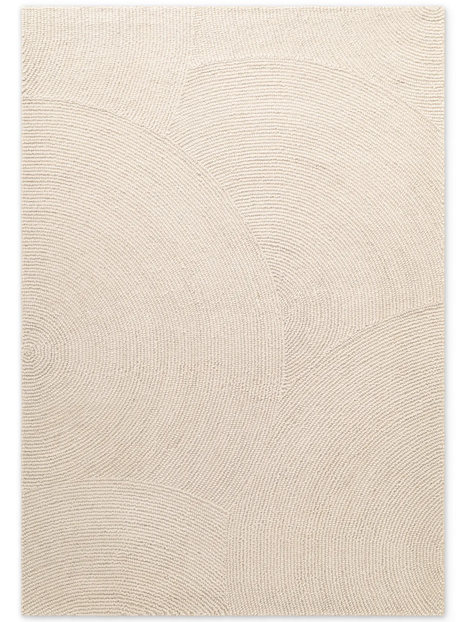 Hanse Home, AKCE: 160x230 cm Kusový koberec Calmio 106220 Natural White, bílá, ložnice