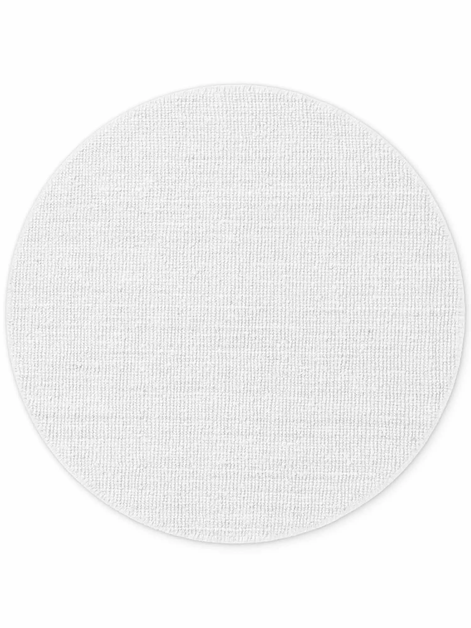 Hanse Home, Kusový koberec Jaipur 106325 White kruh, 200x200 (průměr) kruh, bílá, chodba / předsíň