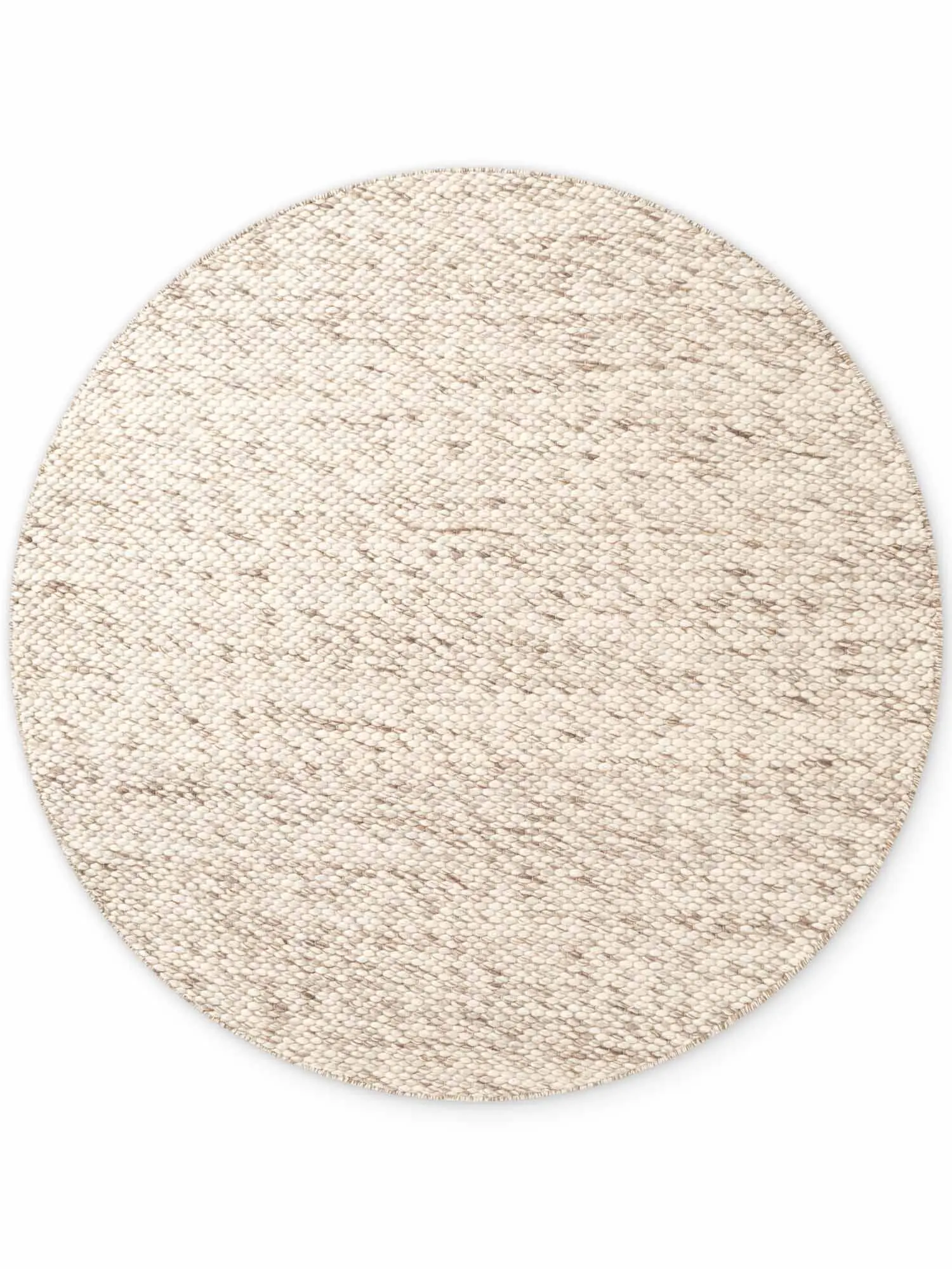ELLE Decoration, Kusový koberec Lyon Beans 106316 Natural Cream Brown kruh z kolekce Elle, 200x200 (průměr) kruh, hnědá, ložnice
