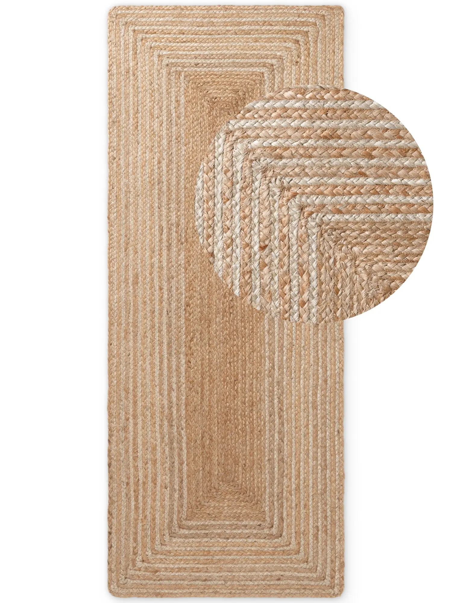 Hanse Home, Běhoun Juno 106328 White Gold, 80x300, béžová, chodba / předsíň