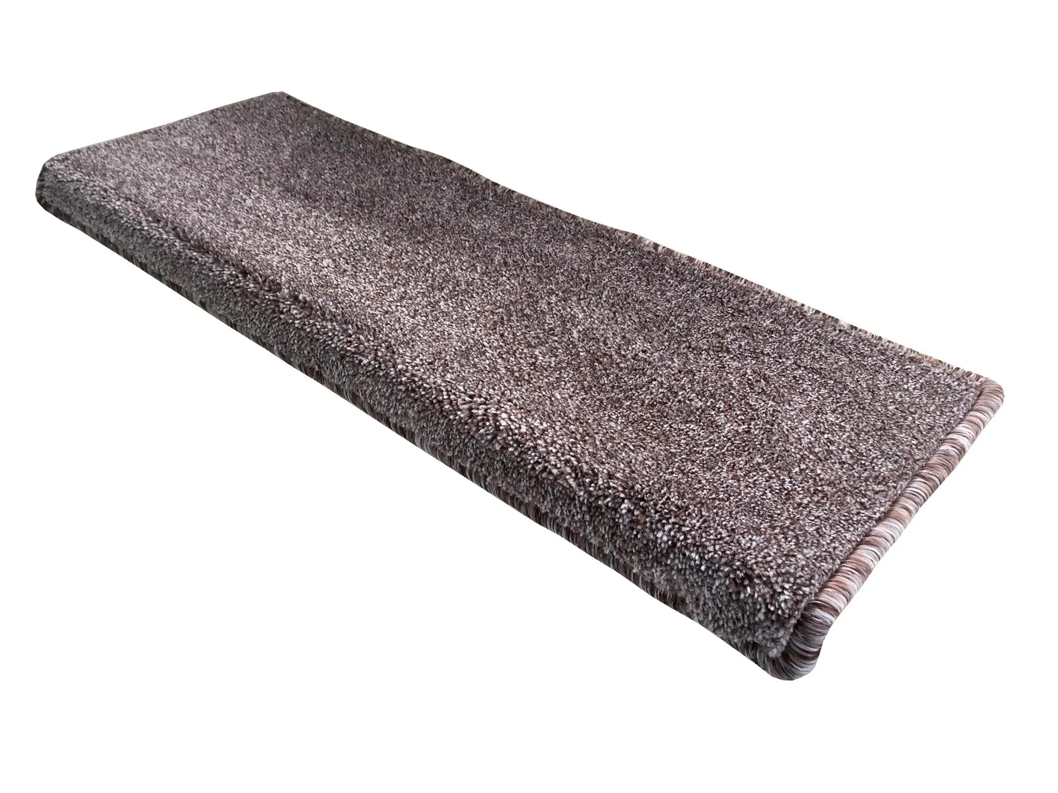 Vopi Nášlapy na schody Apollo Soft béžový obdélník - 24x65 obdélník (rozměr včetně ohybu)