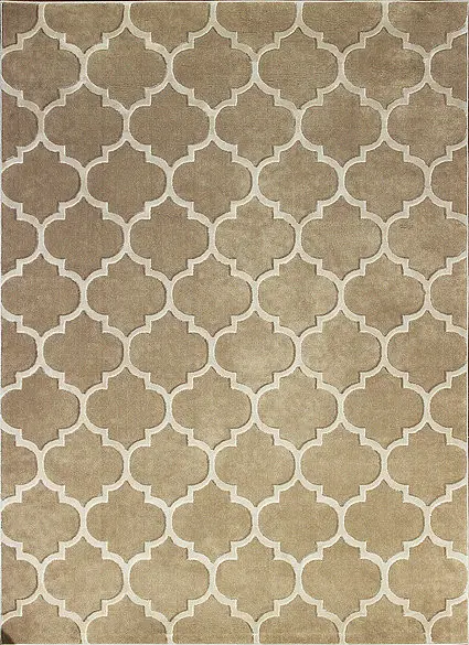 Berfin Dywany, Kusový koberec Elite 17391 Beige, 140x190, béžová, kancelář