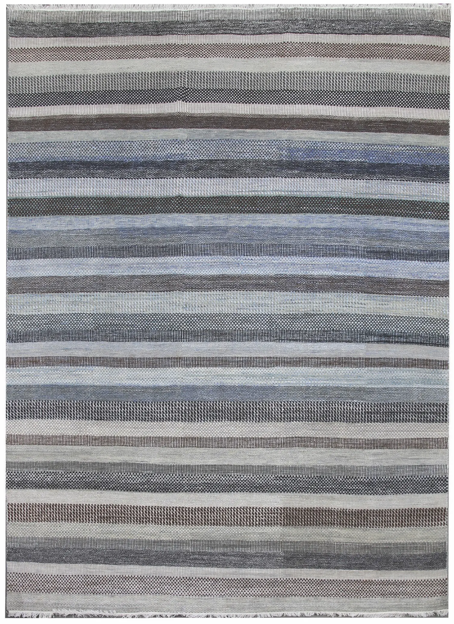 Diamond Carpets India, Ručně vázaný kusový koberec Diamond DC-MCK blue multi, 365x457, modrá, chodba / předsíň