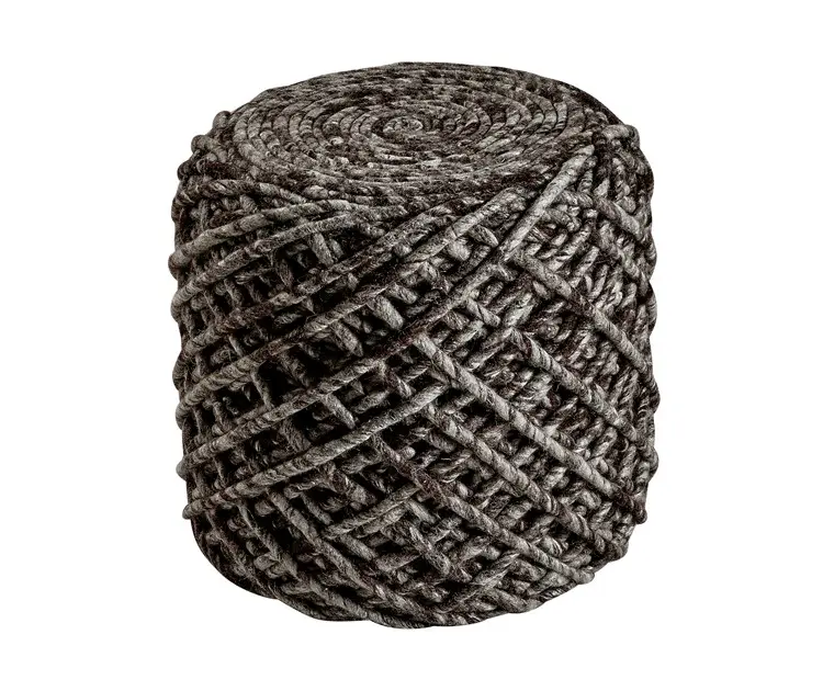 Obsession Sedací vak ROYAL POUF POR 888 Coffee - 40 x 40 x 40 cm cm
