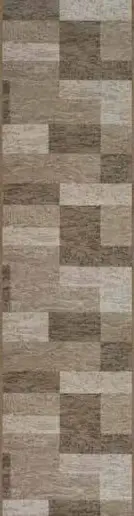 Associated Weavers, Protiskluzový běhoun na míru Icona 39, šíře 67 cm, hnědá, chodba / předsíň