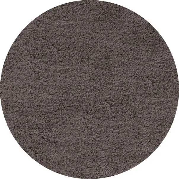 Ayyildiz, Kusový koberec Life Shaggy 1500 taupe kruh, 200x200 (průměr) kruh, hnědá, ložnice