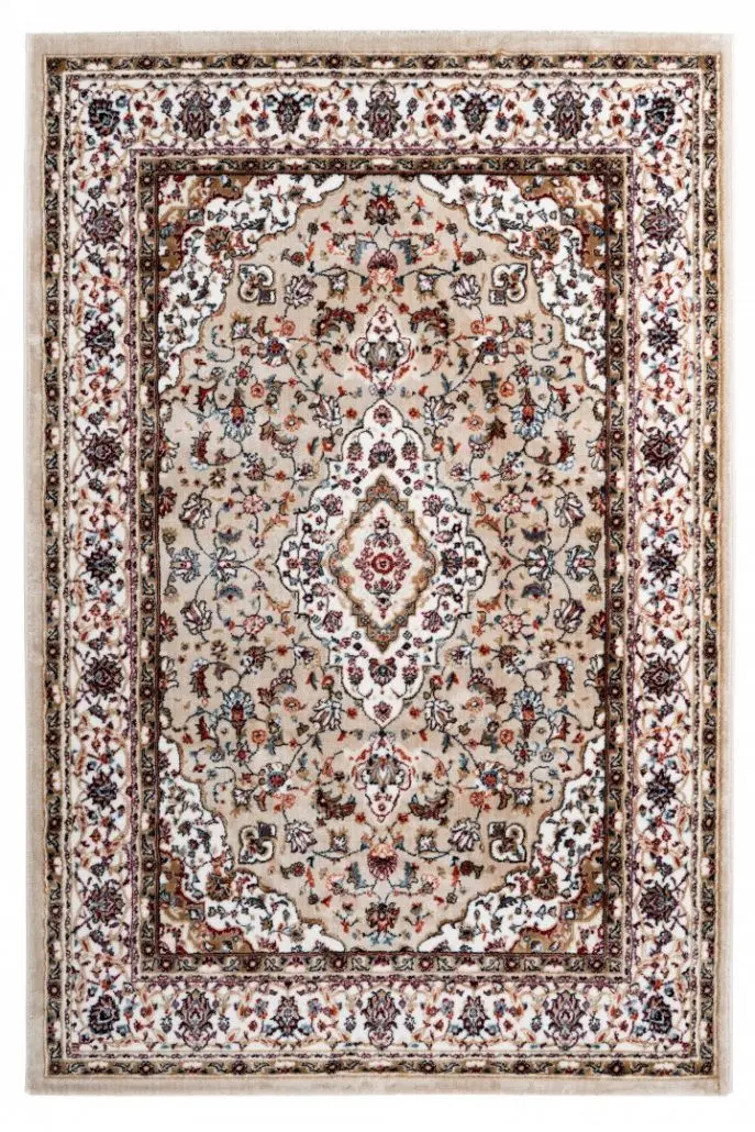 Obsession, Kusový koberec Isfahan 740 beige, 160x230, béžová, obývací pokoj