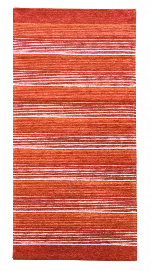 Oriental Weavers, Pratelný běhoun Laos 138/999X, 75x160, oranžová, chodba / předsíň