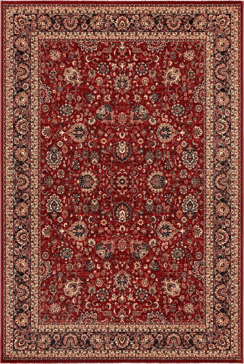 Osta, Kusový koberec Kashqai (Royal Herritage) 4362 300, 135x200, červená, chodba / předsíň