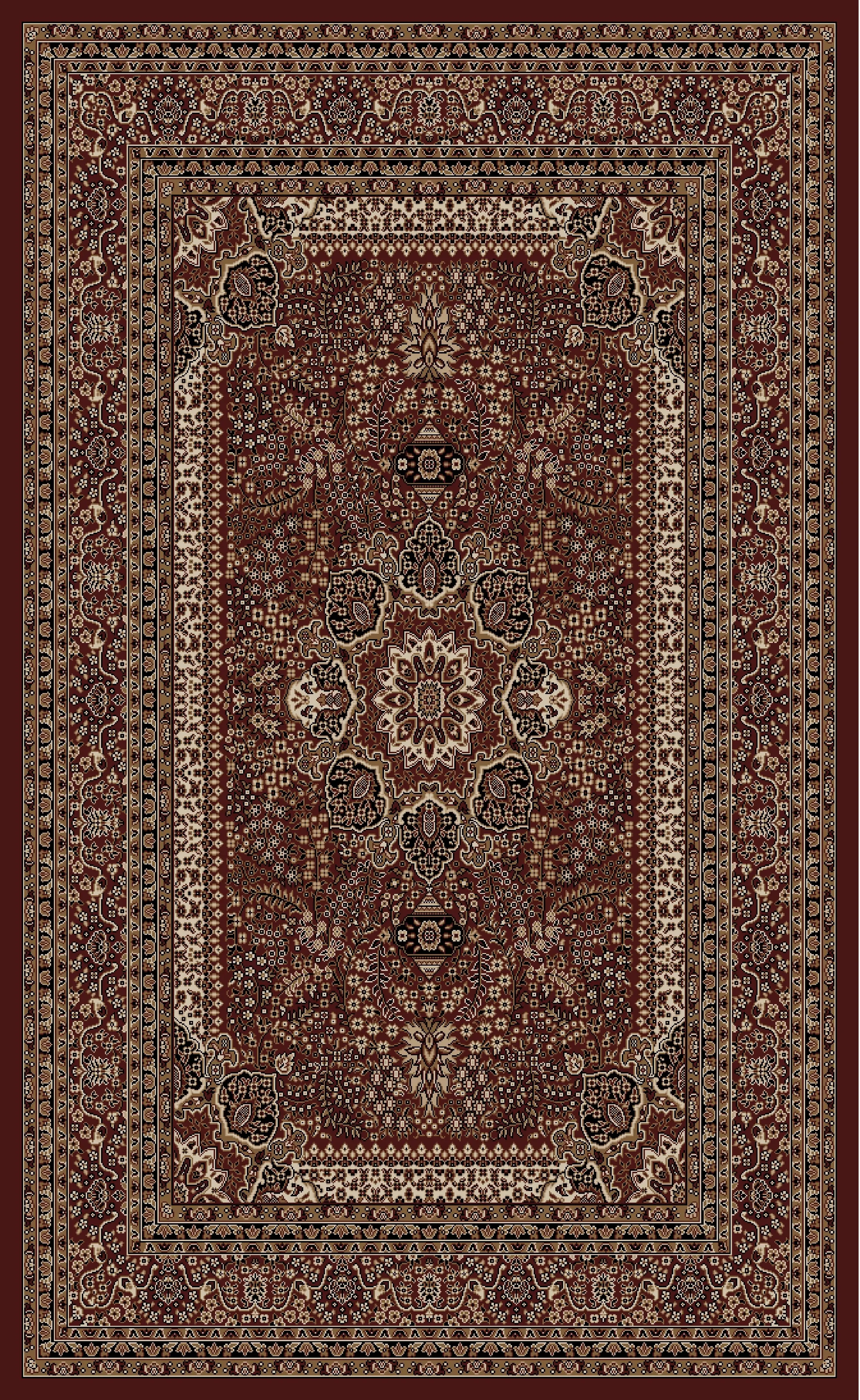 Kusový koberec Marrakesh 207 red 120x170 cm