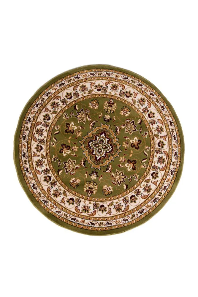 Kusový koberec Sincerity Royale Sherborne Green kruh 133x133 cm