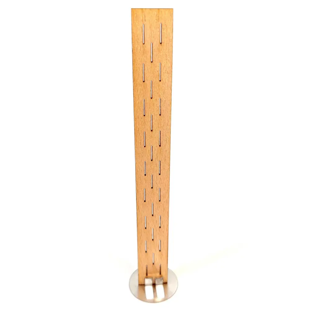 Dřevěný knot na svíčky s držákem č. 4 - sada 10ks | Knoty na svíčky | Knoty pro výrobu svíček | Knot do svíčky | Knot na výrobu svíček