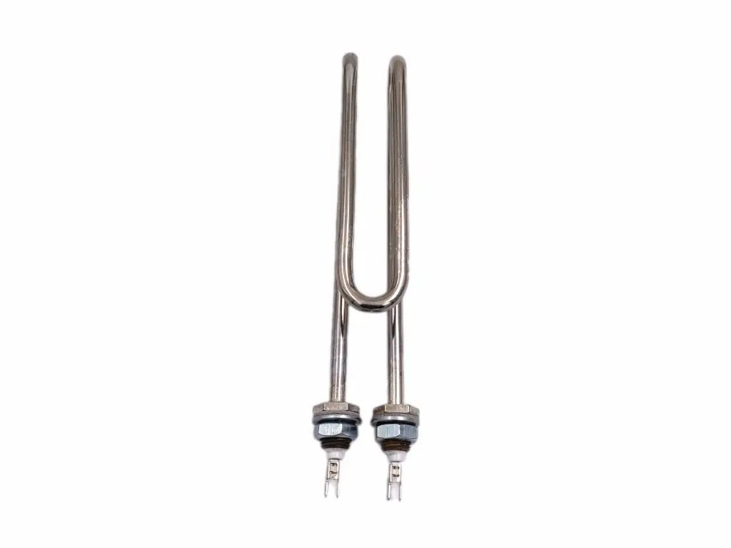 Topné těleso 1500 W/230 V""U""dvojité 2xM14 l=185