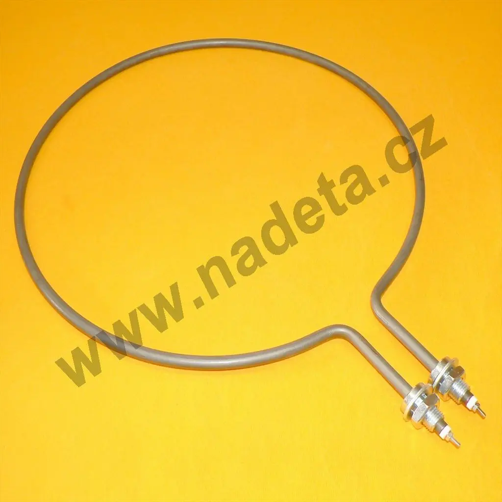 Topné těleso 1500 W 230 V d=340mm 2xM14 udírna