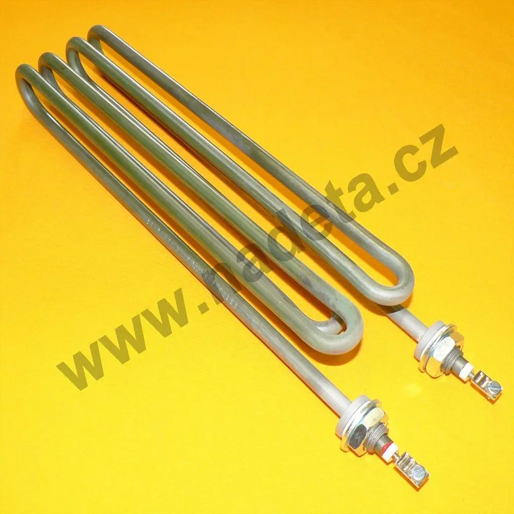 Topné těleso 3000 W 400 V "M" zahnuté l=300mm š=70mm