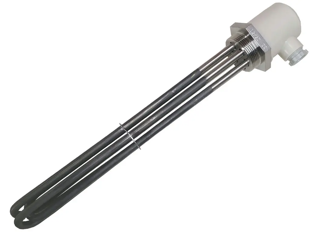 Topné těleso celonerezové  2x 1500W / 2x230V + 2400W / 230V
