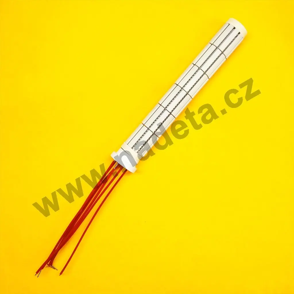 Topné těleso keramické 3 x 300 W 32 V d = 48 mm, l = 335 mm