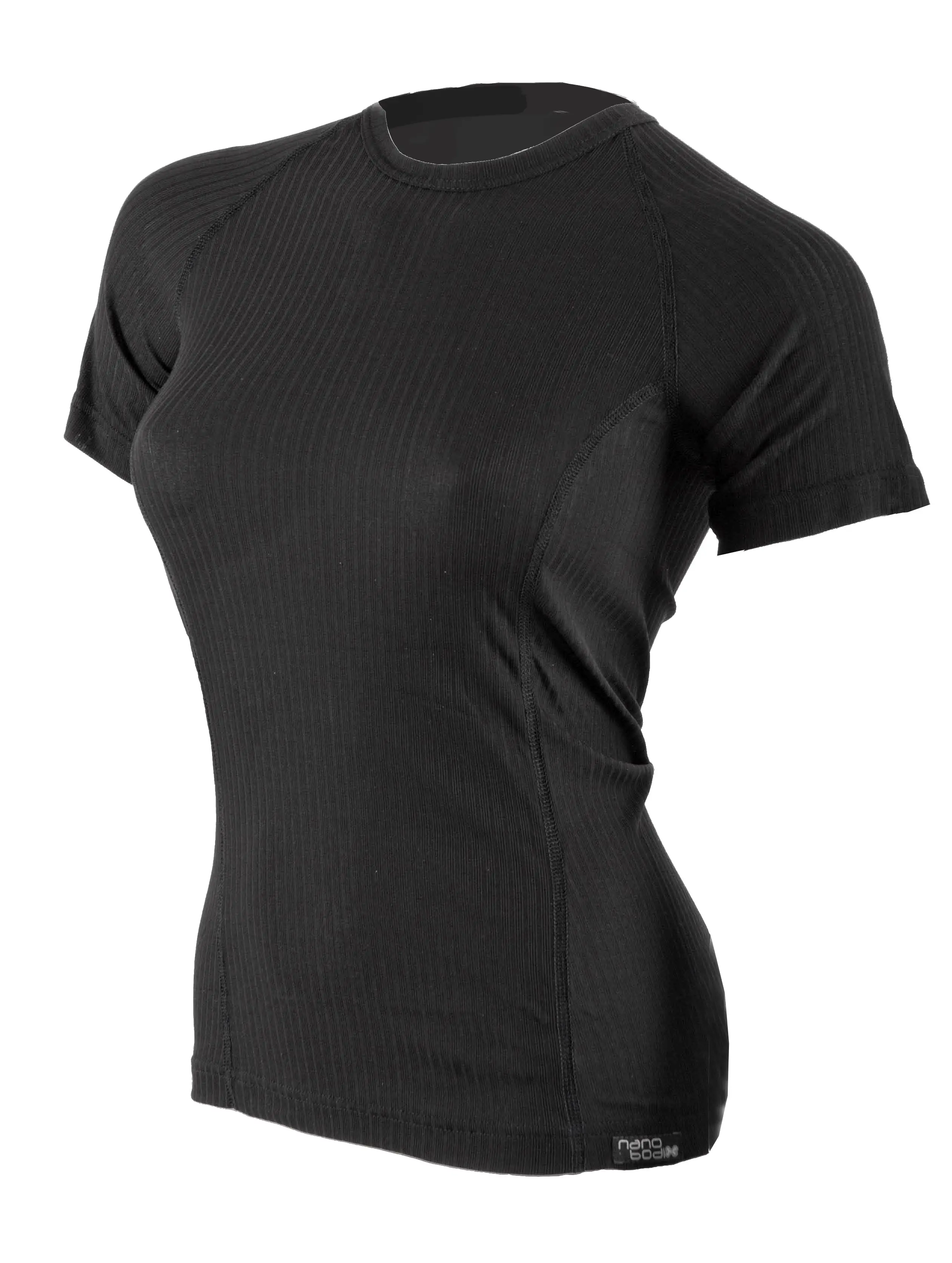 COOL NANO triko krátký rukáv .dámské .XL .černá