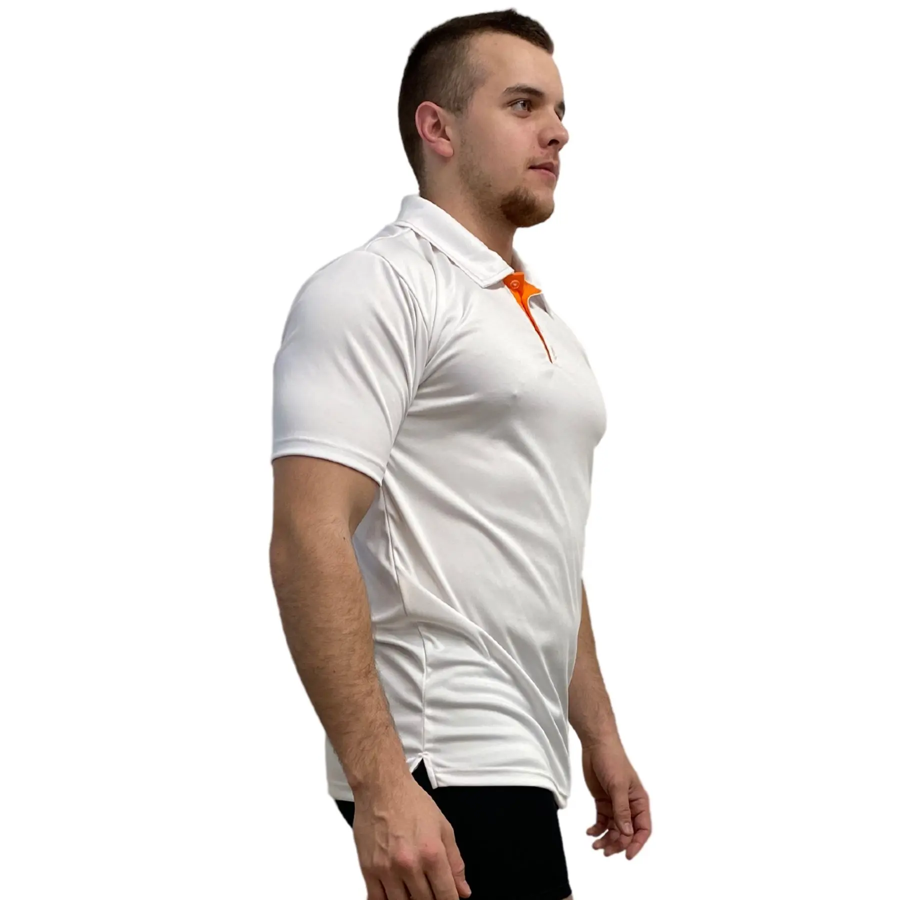 GOLF NANO polokošile krátký rukáv .pánská .XXL .bílá