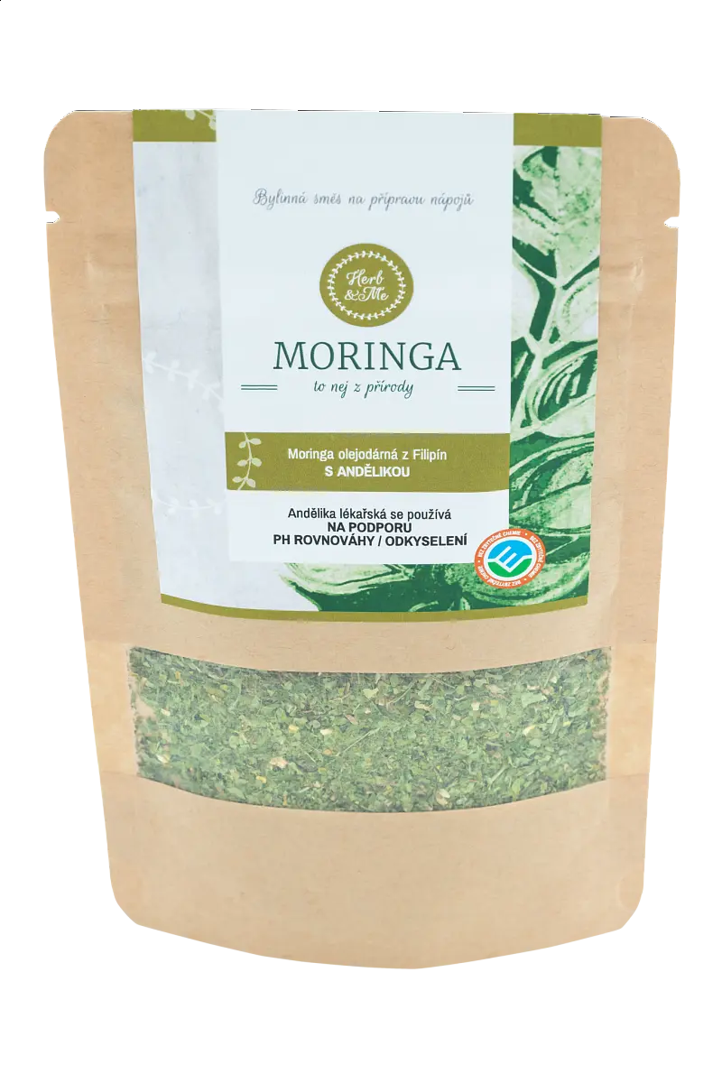 Moringa s andělikou - odkyselení