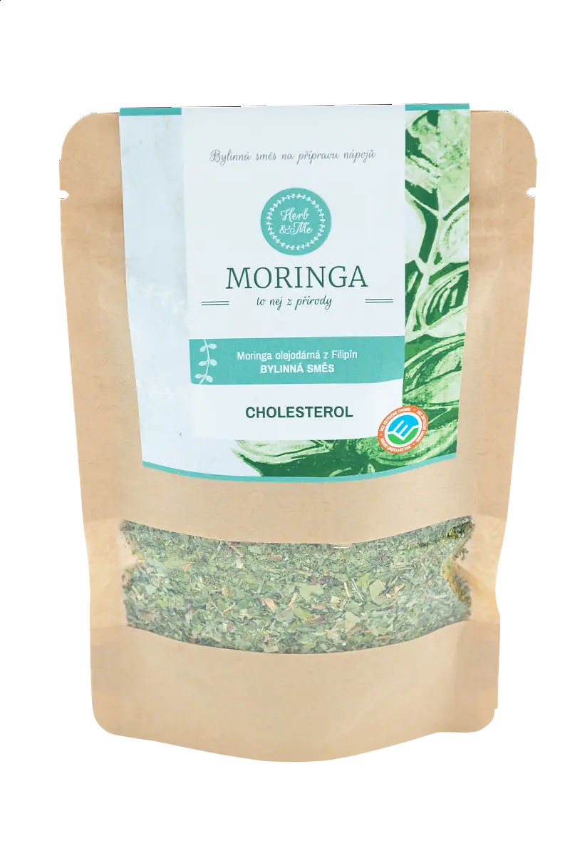 Moringa s bylinkami - cholesterol
