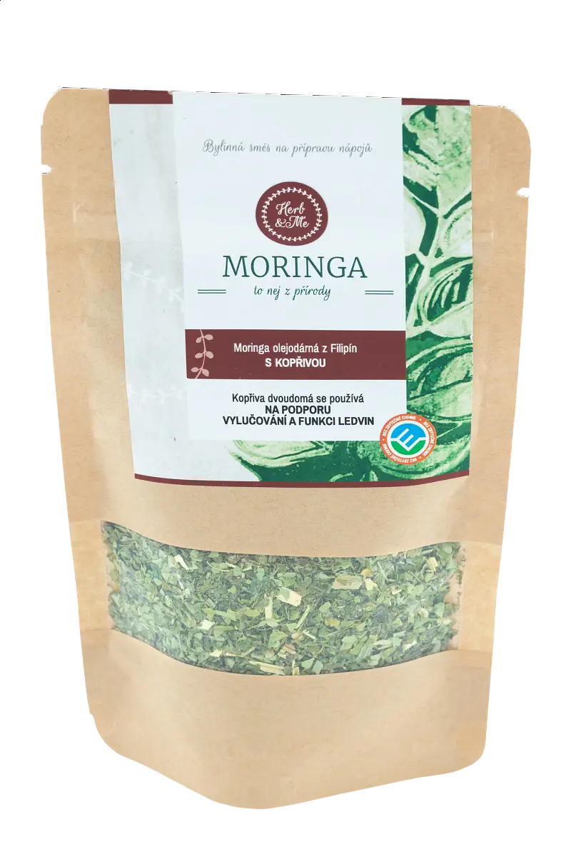 Moringa s kopřivou - pročištění krve
