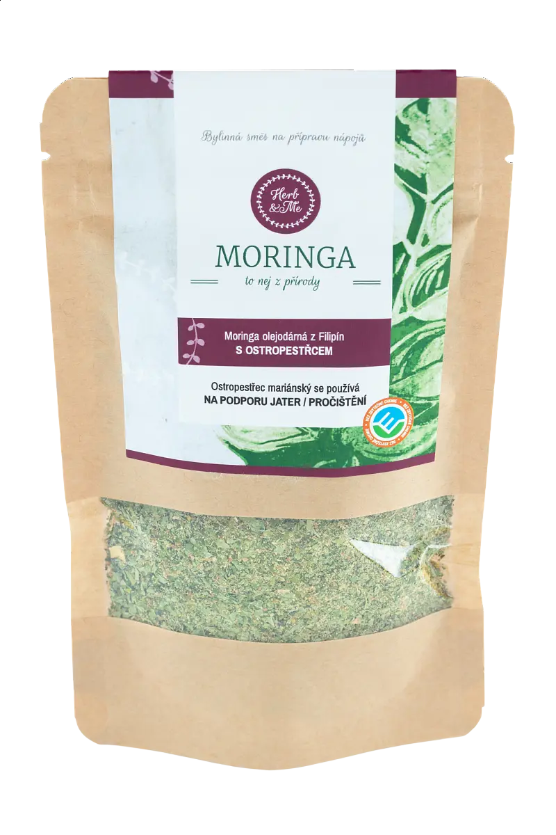 Moringa s ostropetřcem - játra