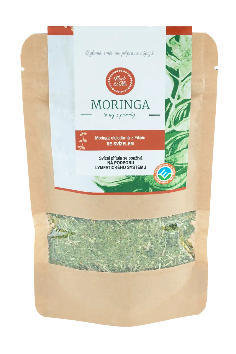 Moringa se svízelem - lymfa