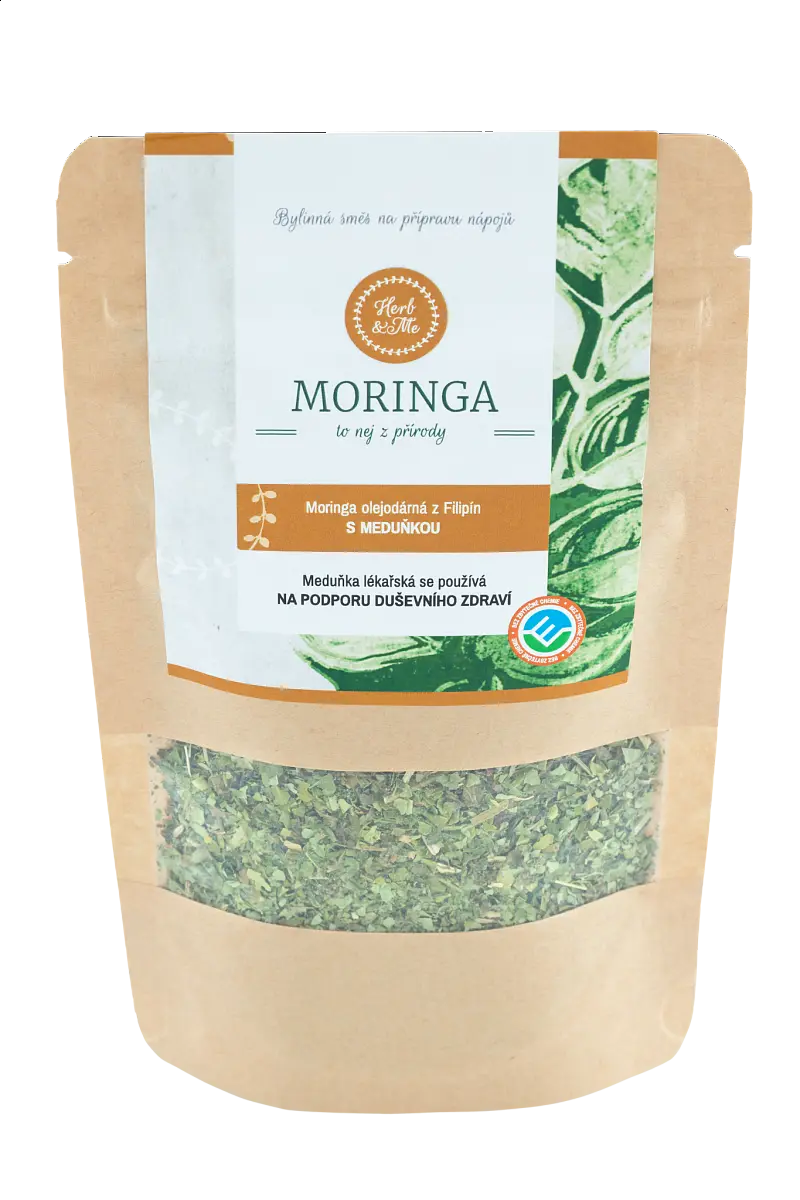 Moringa s meduňkou - duševní zdraví